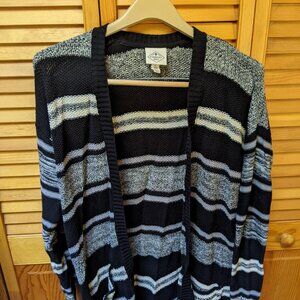 JCPenney St. John's Bay Striped Cardigan